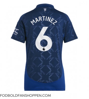 Manchester United Lisandro Martinez #6 Udebanetrøje Dame 2024-25 Kortærmet